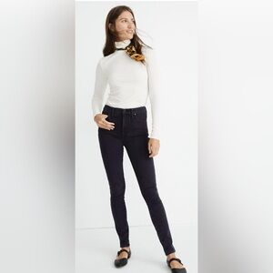 Madewell 10” High Rise Skinny Jeans in Eclipse Wash Size 26